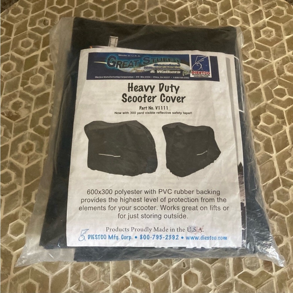 NEW!  Diestco Heavy Duty mobility Scooter Cover
